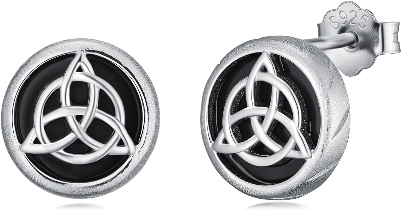 Stud Earrings for Women Men 925 Sterling Silver Stud Earrings Jewelry Gifts