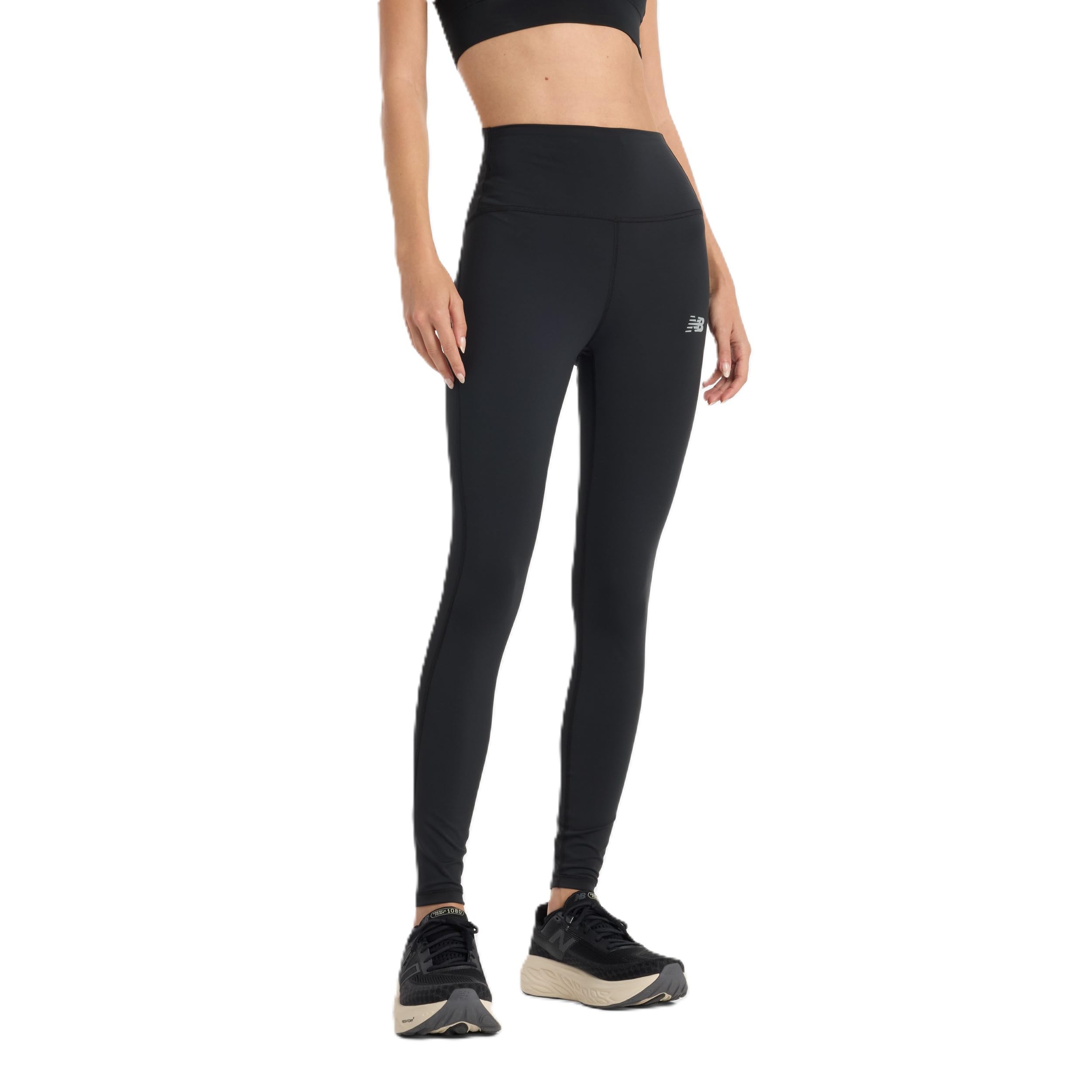 New Balance Damen Leggings Nb Sleek High Rise Legging 27"