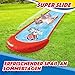 Wahu - SUPER SLIDE – Wasserrutsche 7,5 m für Kinder ab 5 Jahren – Wasserspielzeug Garten – Outdoor Wasserrutsche mit Sprinkler – Wasserbahn für Sommer – Einfach an Gartenschlauch anschließen