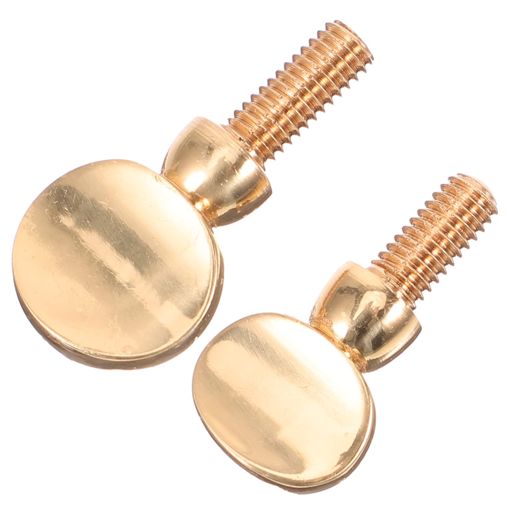 BESPORTBLE 2pcs Durable Saxophone Neck Screws for Alto Tenor Easy Finger Tightening Accessories for Soprano Portable Replacement Parts Elegant Design