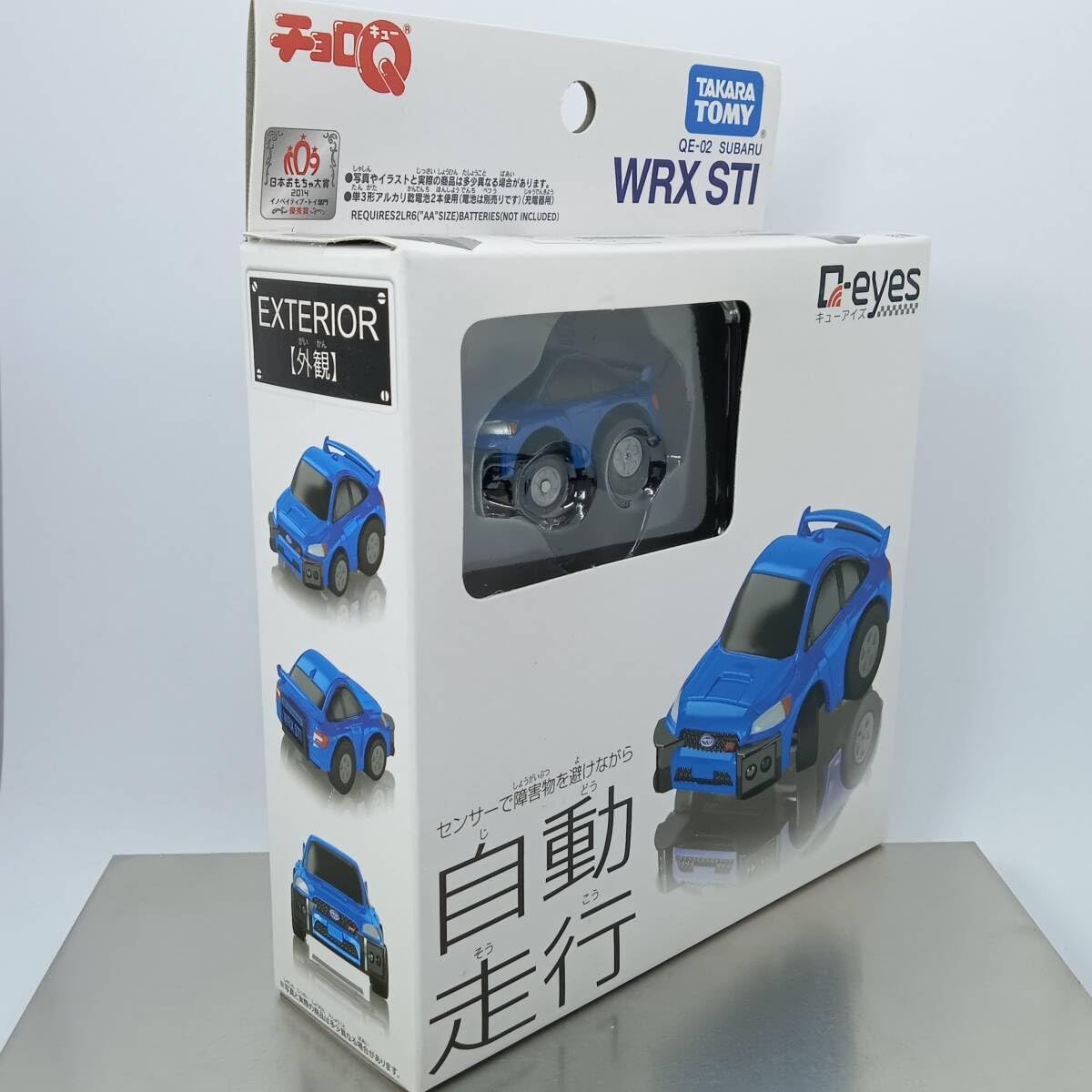 Amazon.co.jp: チョロQ キューアイズ 自動走行 QE-02 スバル WRX STI