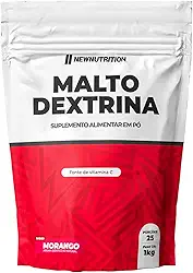 Newnutrition Maltodextrina - 1000G Refil Morango