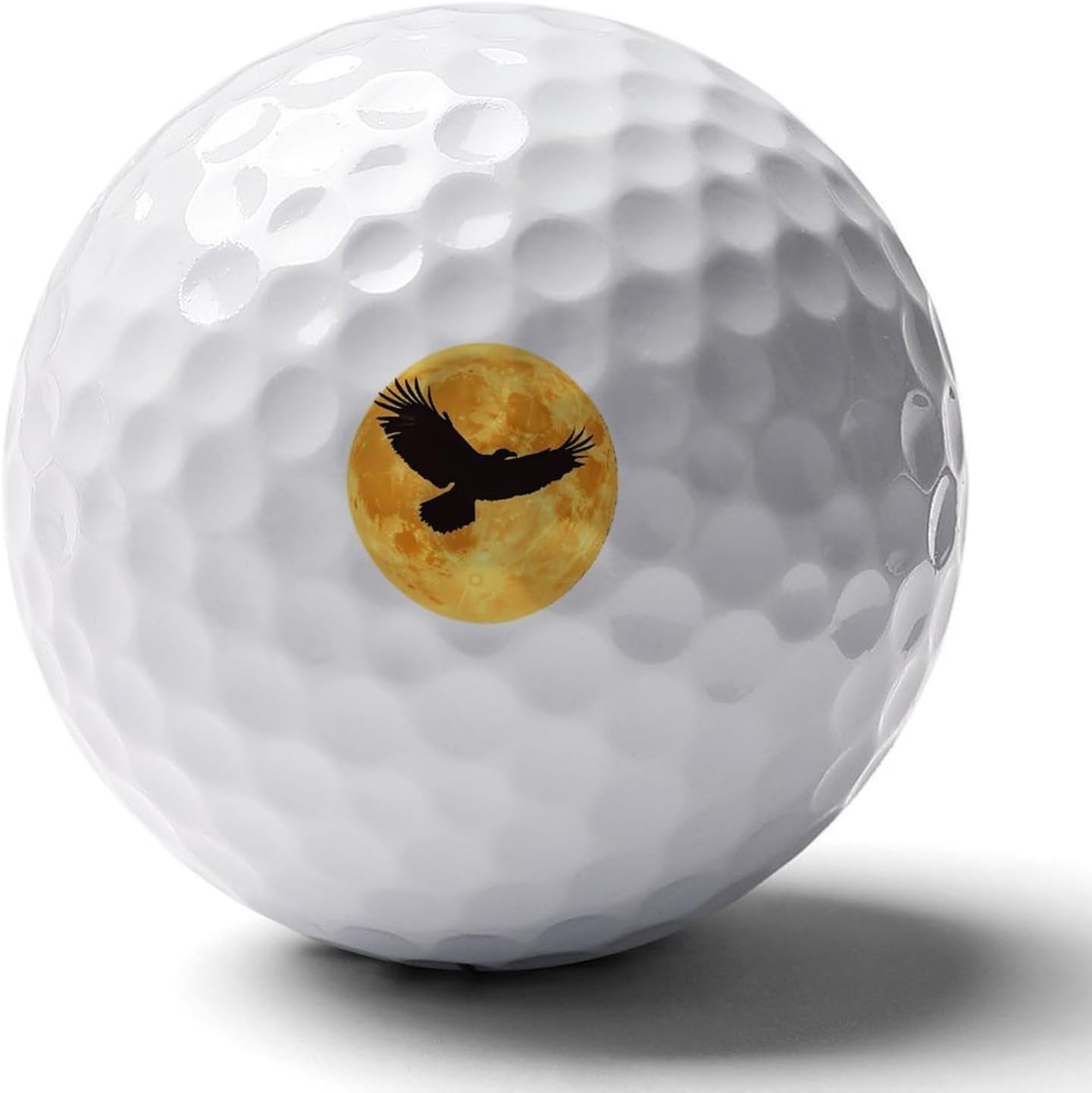 Moon and Ea-gles Standard Golf Balls Performance Golf Distance Ball Gift for Golfers