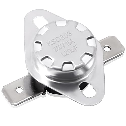 Adviace SRV230-0900 Interruptor de límite alto para estufas de pellets Quadra-Fire Classic Bay 1200i y CB1200. Termodisco de sensor de seguridad de