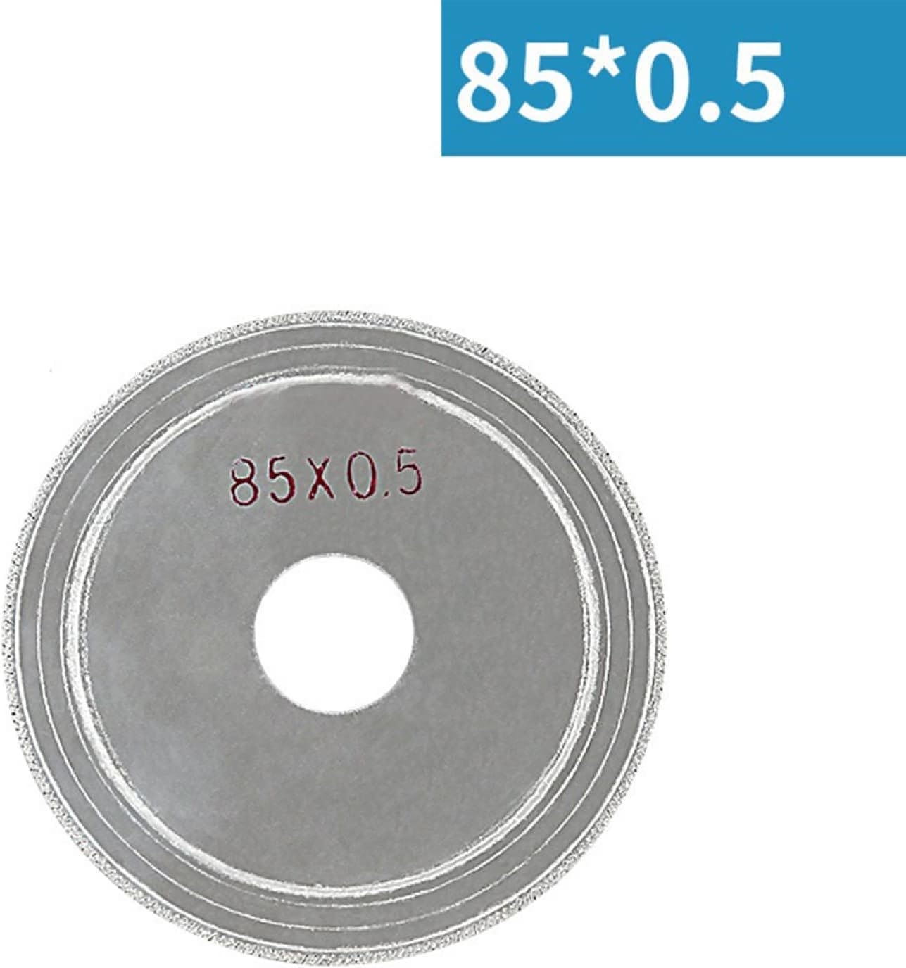 Discos de corte de diamante para amoladora angula Hoja de sierra ultrafina de 85 mm, 0,2/0,3/0,5 mm, for cortar baldosas de mármol, vidrio y piedra lapidaria, 0,3 mm(0.5mm)
