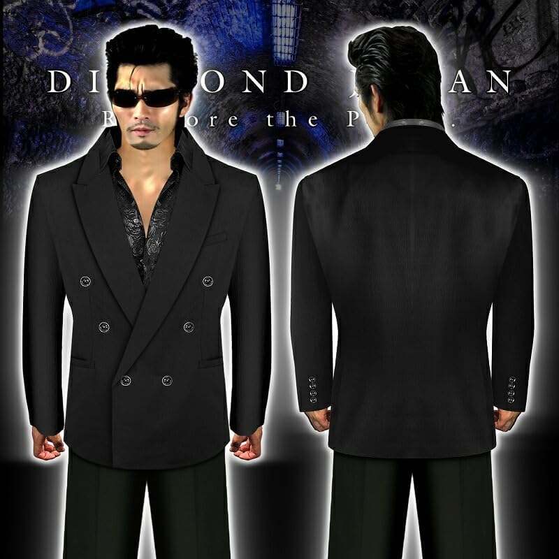 昭和 チンピラ風 ヤクザ風 不良 ヤンキ- ダブル ジャンバ-ス-ツ上下L L m90933042691_1.jpg?1731245742