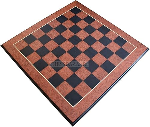 Miniatura 2 de CHESSBAZAAR Tablero de ajedrez español de 24 pulgadas | Acabado mate con bordes moldeados, cuadrado de 2.362 in | Juego de tablero de ajedrez