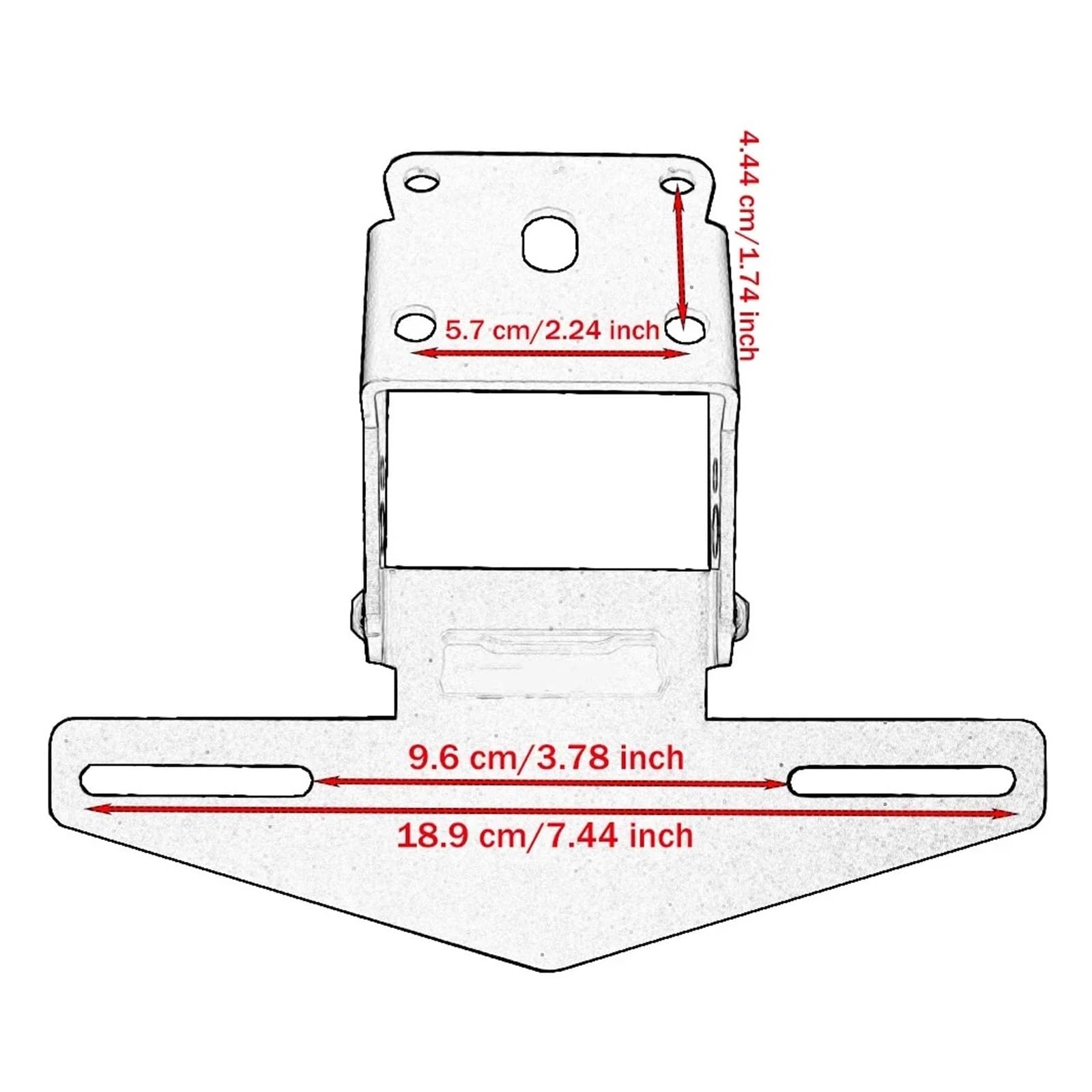 Porta targhe Moto Per 125 250 390 390 2017-2021