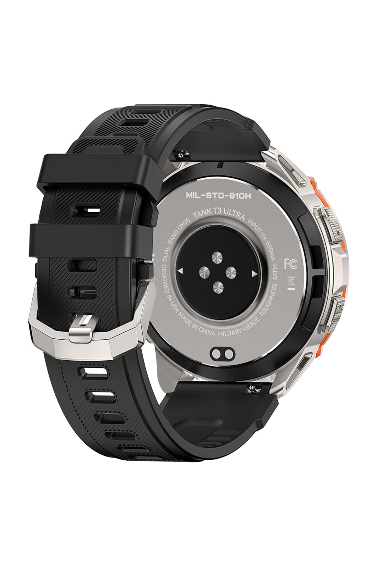 KOSPET 14000014000 T3 Ultra Orologio intelligente AMOLED GPS impermeabile argento 1,4"