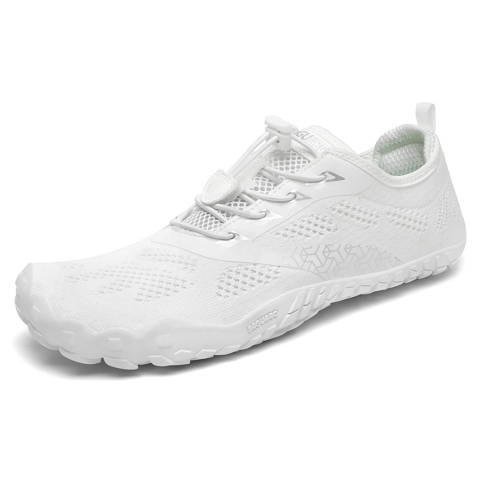 SAGUARO Barefoot Shoes Uomo Donna Scarpe Barefoot Minimaliste Scarpe a Piedi Nudi Antiscivolo Scarpe Trail Running Leggere Scarpe Dita,Gr.36-48 EU