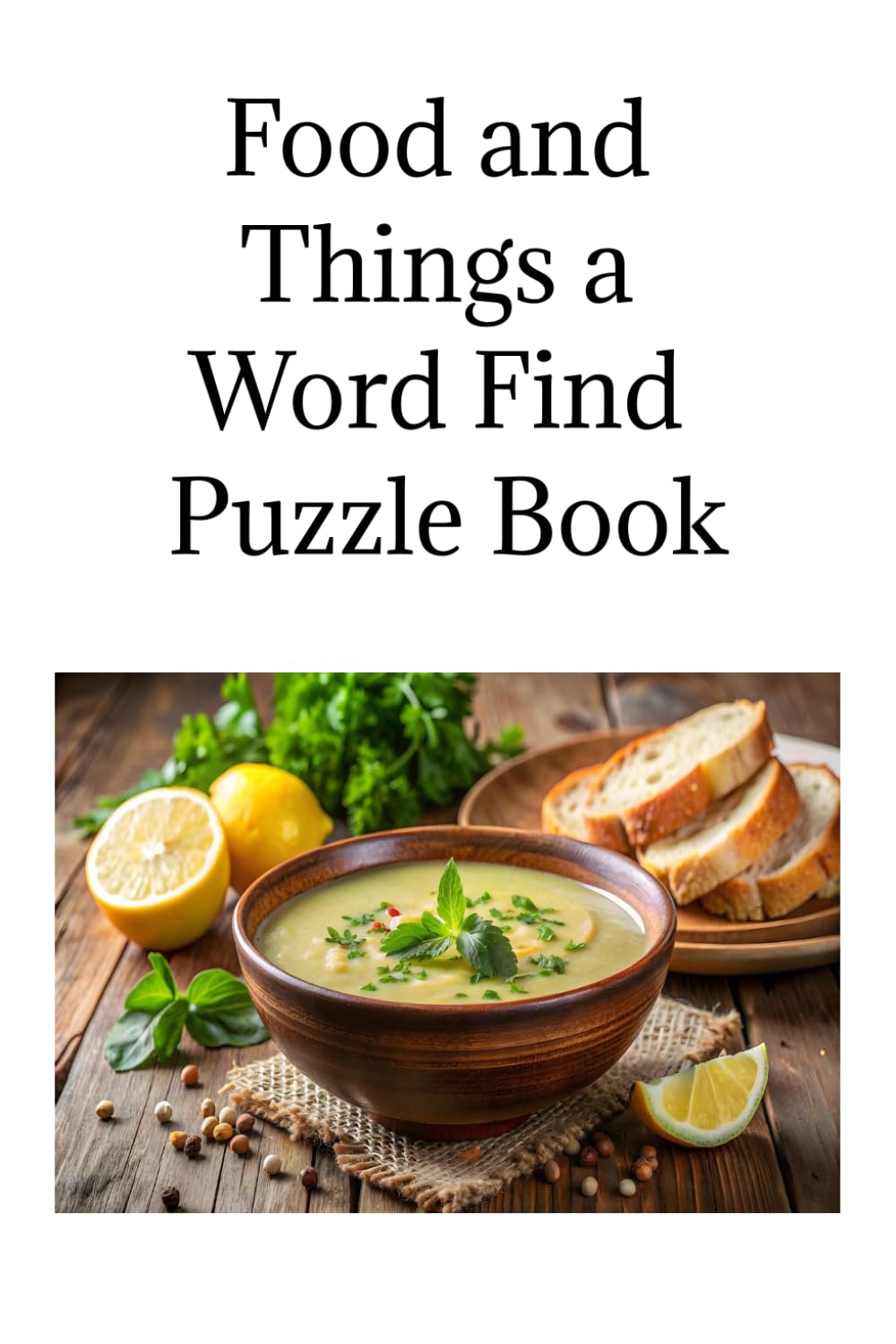 Food and Things in the Kitchen: Word Finds and Bonus Sudoku