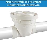 Vista 6 de HYDRO MASTER Válvula de remanso de PVC, (1-1/2 pulgadas)