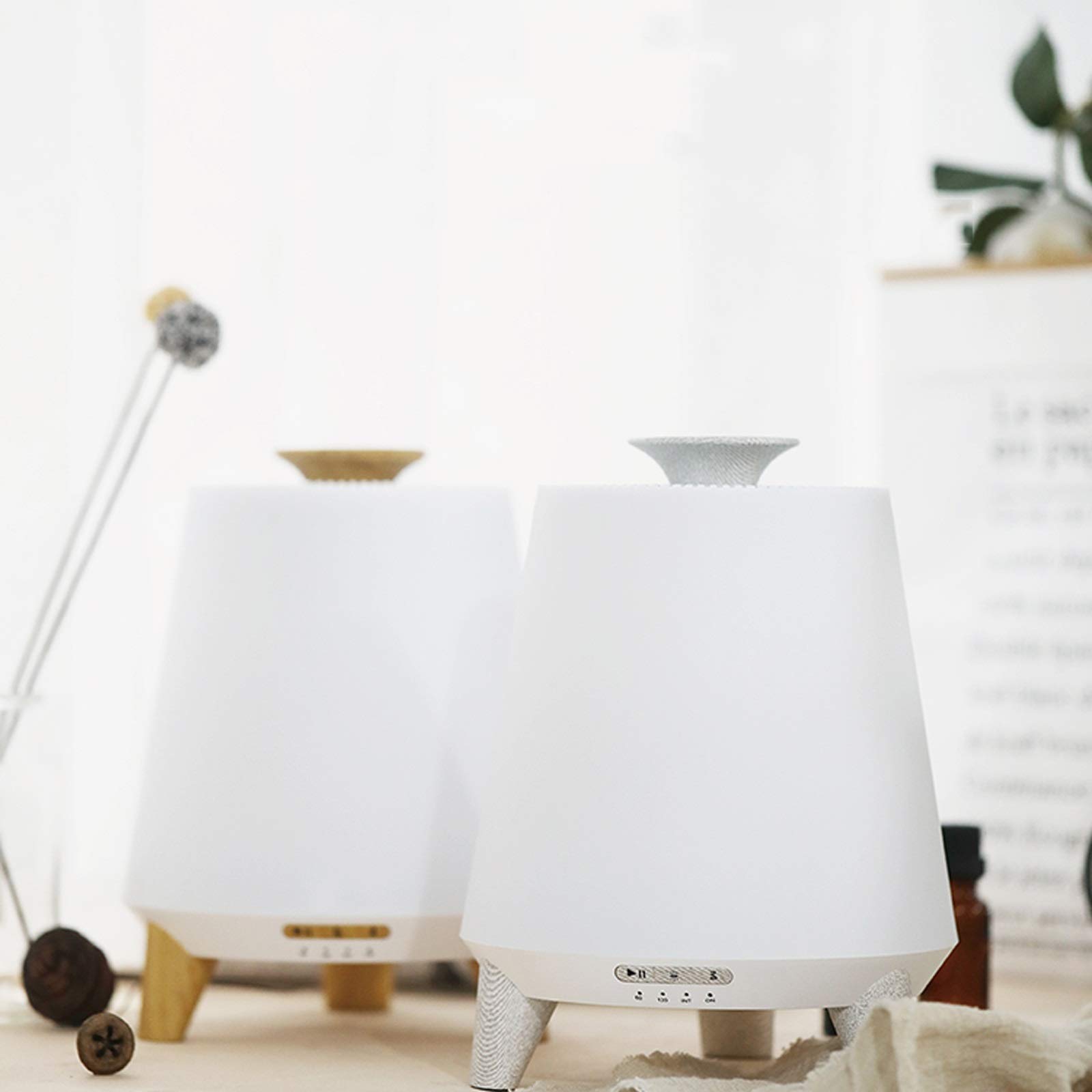 nawilżacz powietrza Top Fill nawilżacze, 300 ml nawilżacz powietrza z funkcją synchronizacji, wodoodporny automatyczny wyłączanie, 30 dB Ciche ultradźwiękowe nawilżacze przenośne nawilżacze