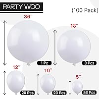 Vista 958 de PartyWoo Nude Balloons 100pcs 12 Inch Apricot Boho Fall Neutral Latex Helium Balloons for Graduation Wedding Anniversary Birthday Boy Baby Shower