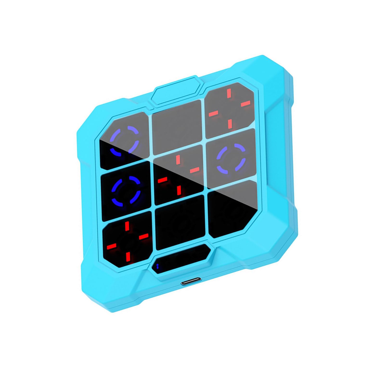 Kalttoy 6 in 1 Tic Toe Bolt Game Electronic Board Game Handheld Electric Puzzle Console for Memory Growth Tic Toe for Kids Adults