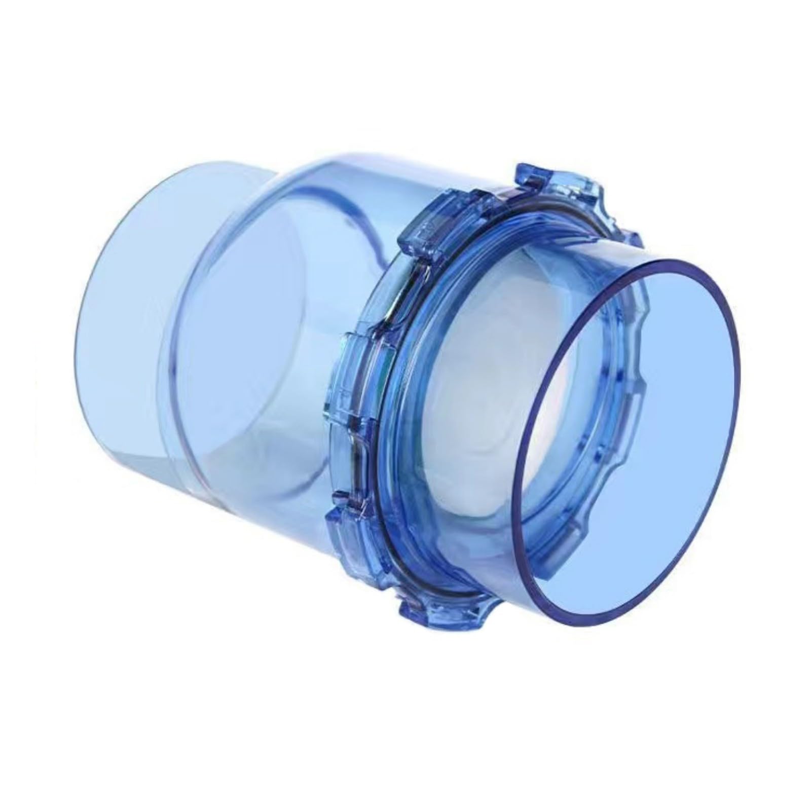 HDOYTXXM Clear PVC Check Gate for Drainpipe 5cm 11cm Against Backwash Wastewater Security Drain Check Gate