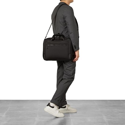 ACE 68941 Chylon Business Bag Brief Bag, Black, One Size : Amazon