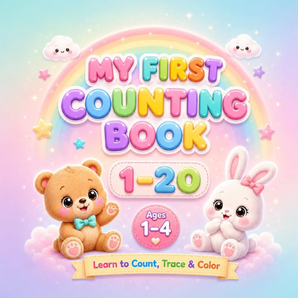 123 Toddler Counting Book: Fun Early Learning for Ages 1–4