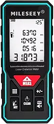 Trena Laser Digital Profissional, Fita Métrica Digital a Laser, Medidor Digital de Distância, Área, Volume, Ângulos e Nível. Modelos de 50 metros
