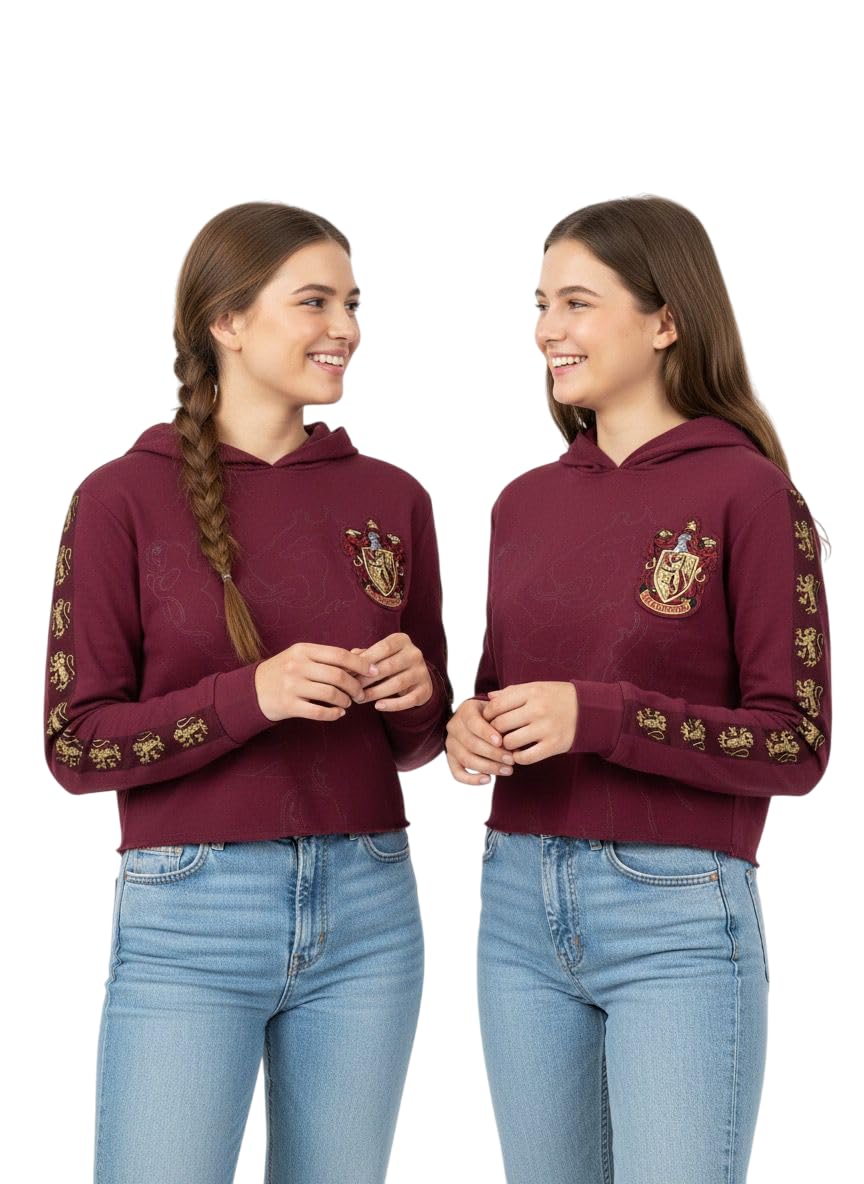 Harry Potter - Sudadera con capucha para mujer y niña, diseño de animales