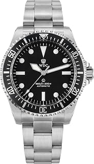 WD5513P Vintage Sub Taucheruhr für Herren, PT5000 PT5004 Automatik Mechanische Luxus Taucheruhren, 40,7 mm Gewölbtes Saphirglas Armbanduhr, 20 Bar wasserdichte Taucheruhr