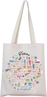 MNIGIU Texas Tote Bag - Souvenir Travel Bag & Housewarming Wedding Gift