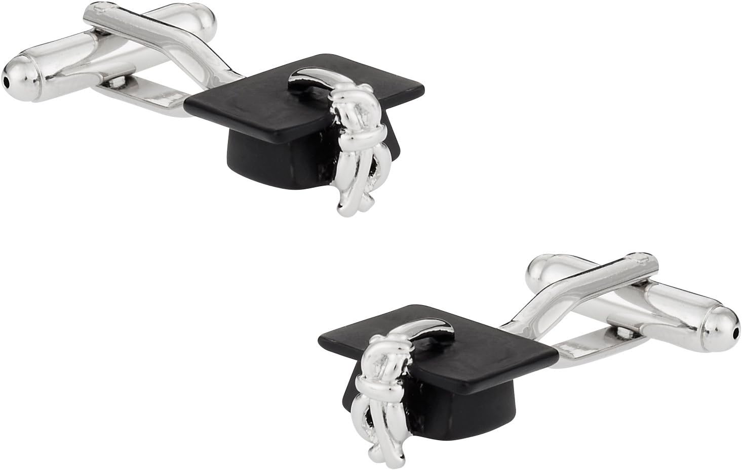 Gemelos Cuff-Daddy Graduation Hat con Caja