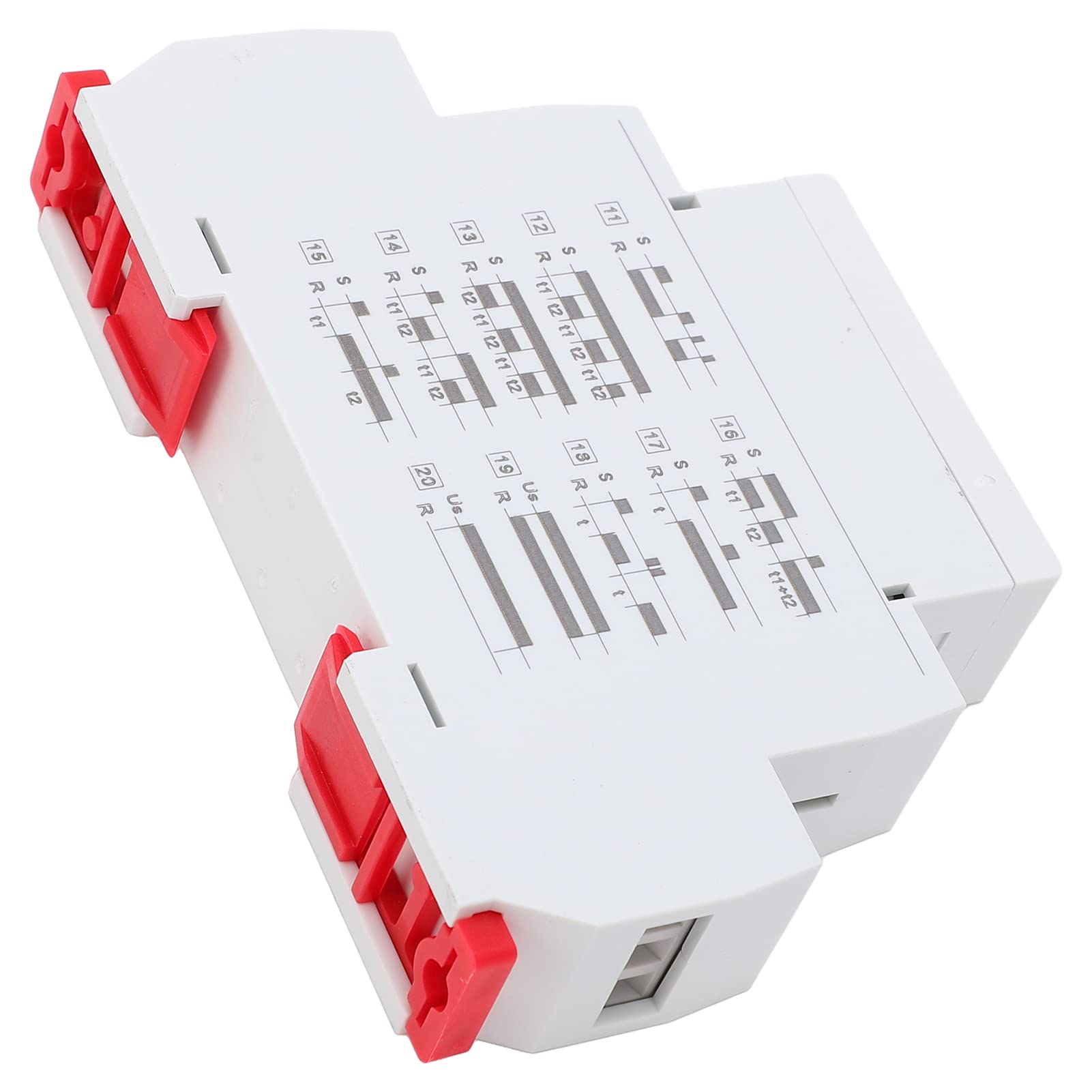 Cyfrowy przekaźnik czasowy |Regulowany przełącznik opóźnienia 12 V - 240 V