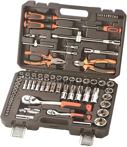 Miniatura 6 de Juego de herramientas de reparación de vehículos herramientas manuales para reparación de automóviles llaves de trinquete juego de llaves de llave