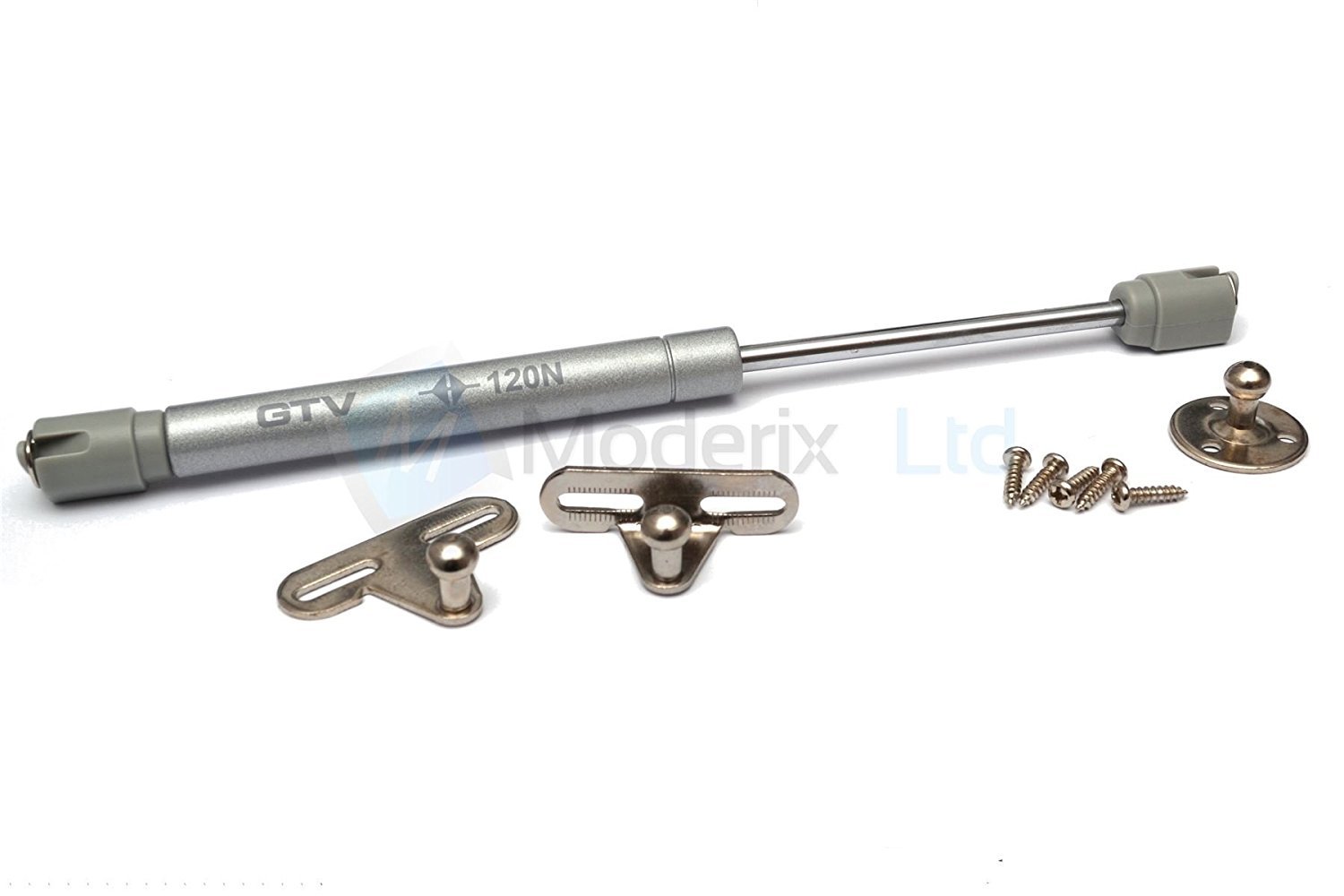 Gtv 4 X Gas Struts Kitchen Cabinet Door Toy Box Soft Close Hinge 120N