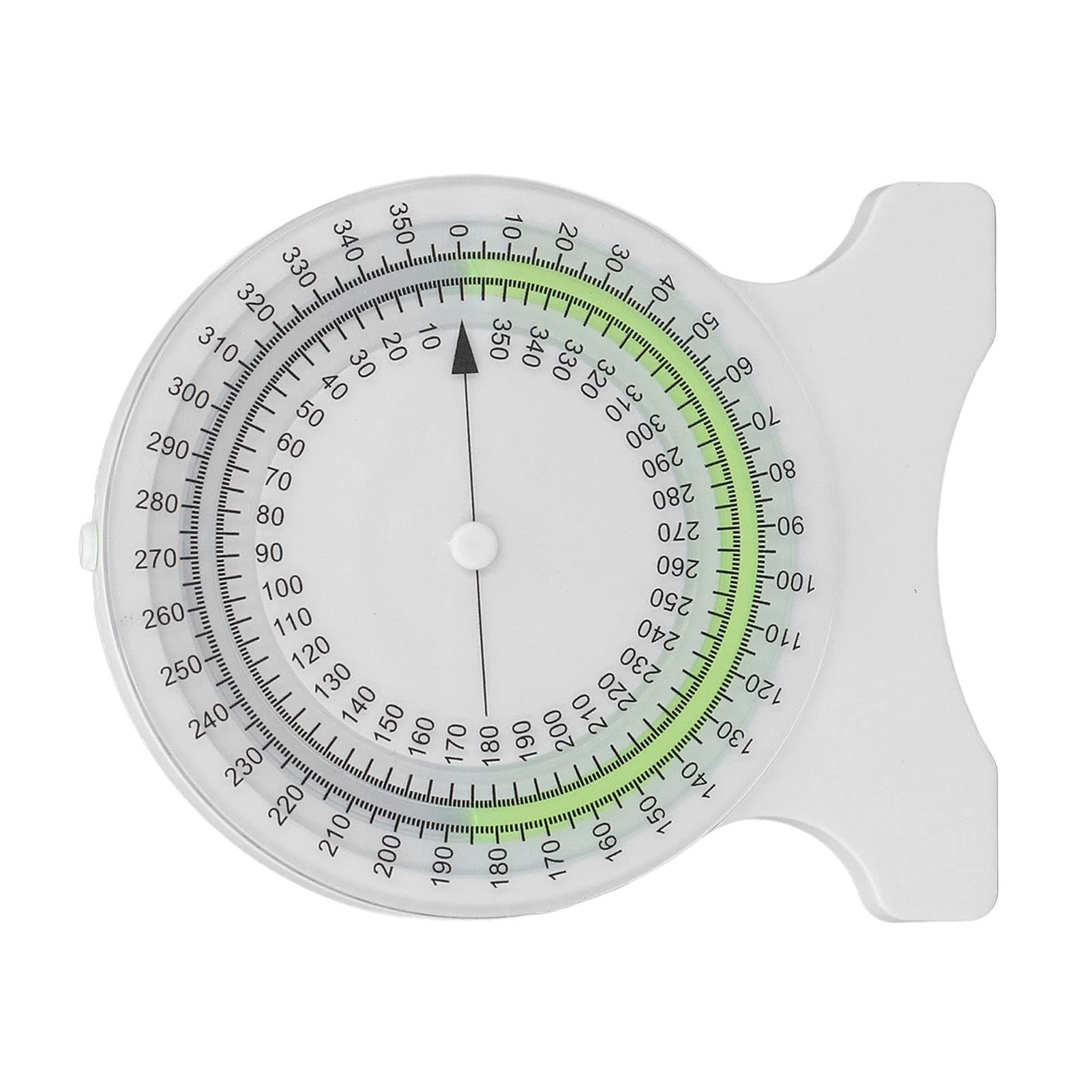 Inclinometer, Goniometer Physical Non Leak Bubble Accurate Measurements Bubble Inclinometer Inclinometer Gauge for Physical for Students Professionals (Green)