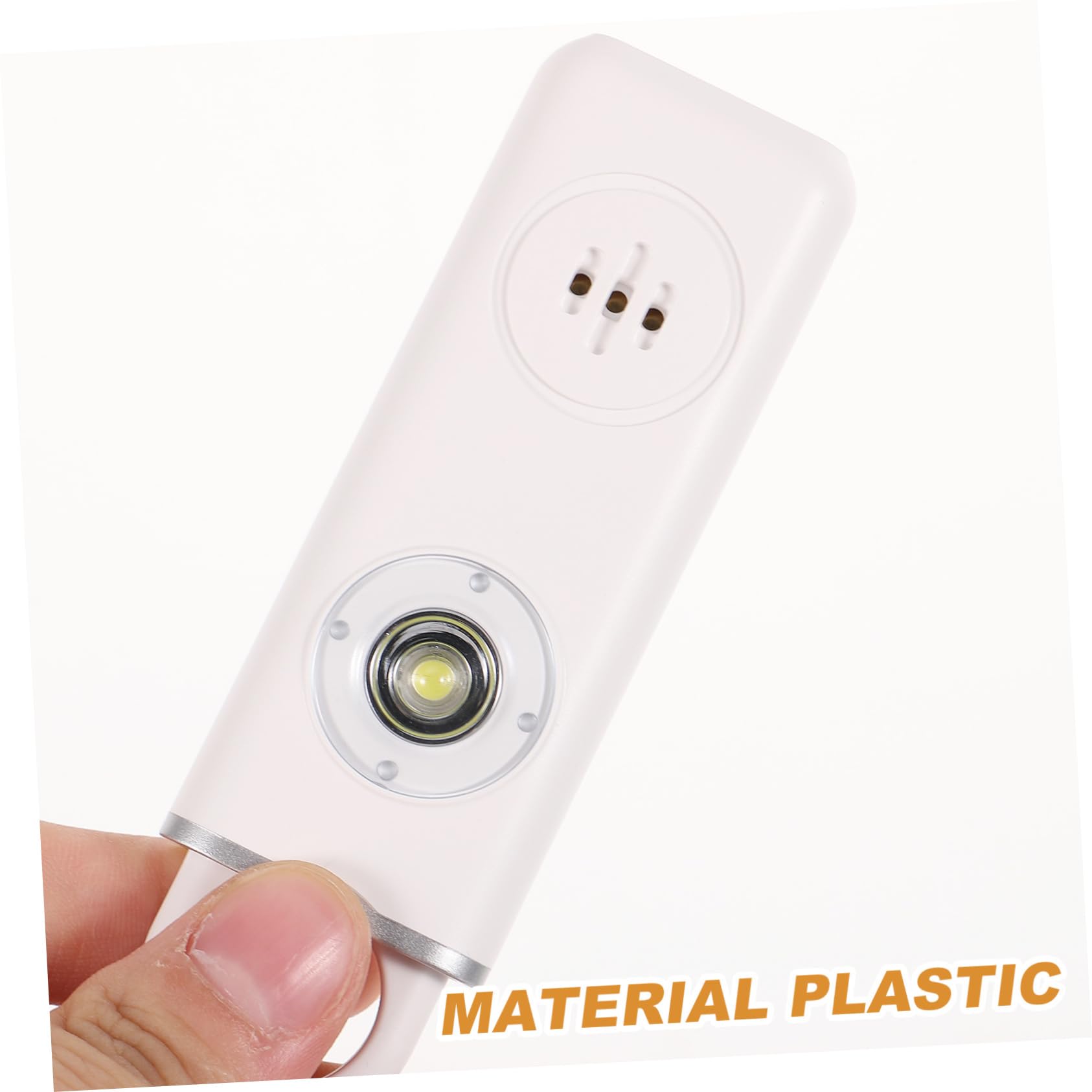 GALPADA Auncia Personale Ricaricabile Da Auto Allarme Donne Di Sicurezza Delle Donne Af- White English Per Le Donne Tag Kit Kit Lock Acciaio Inossidabile