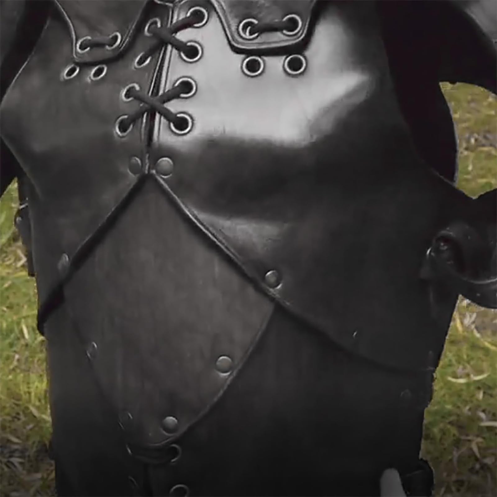 Abbigliamento Tema Rinascimentale Gilet Uomo Stile Pirata Vichingo Steampunk - Costume Medievale Rinascimentale E Vittoriano Gilet Medievale Uomo - Foto 7