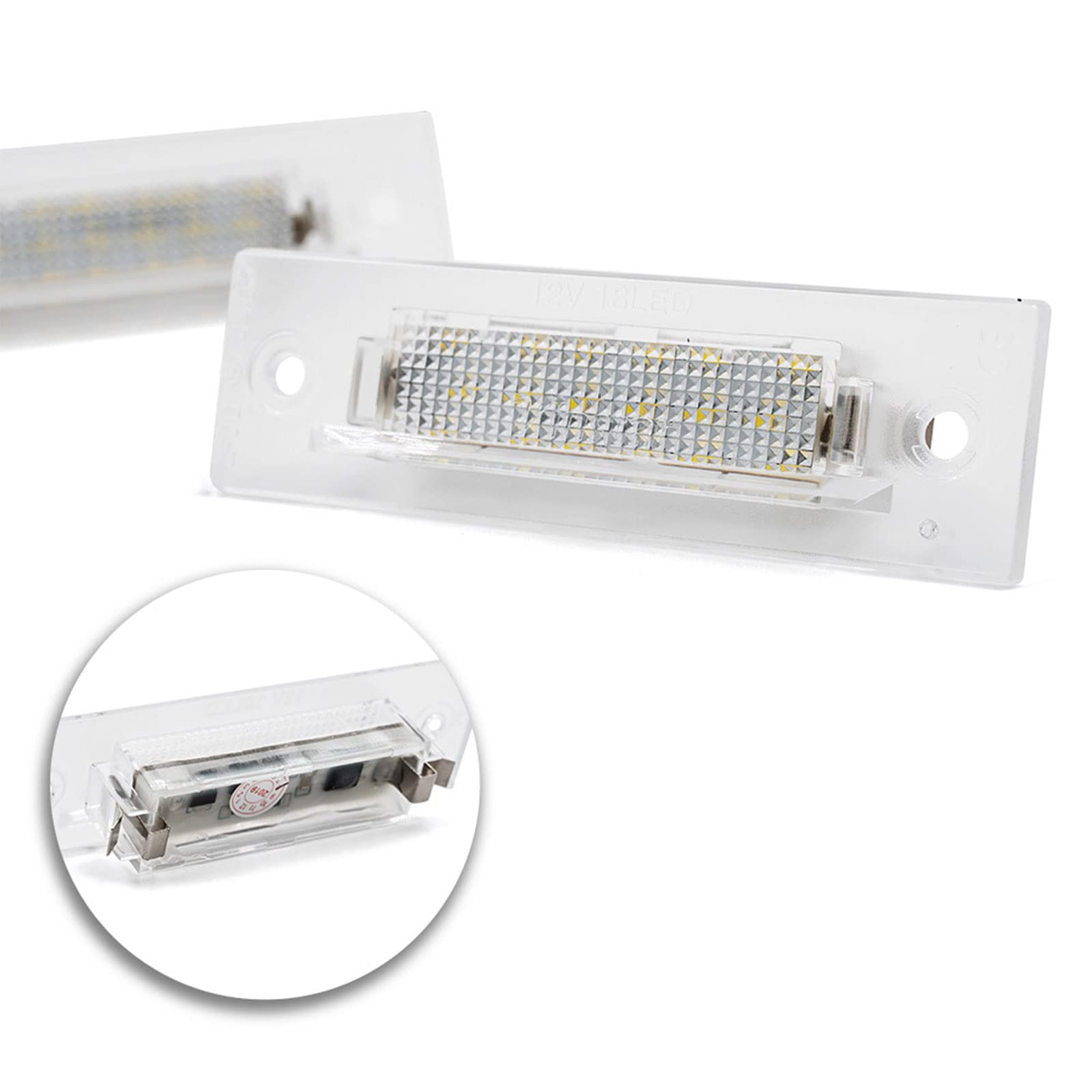 2x oświetlenie tablicy rejestracyjnej LED dla Porsche 911 Carrera 964 968 986 993 996 Boxster SMD Canbus bez błędu Led Tag lampa