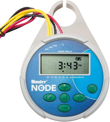 Hunter Rociador NODE400 NODE Controlador de riego de 4 estaciones azul