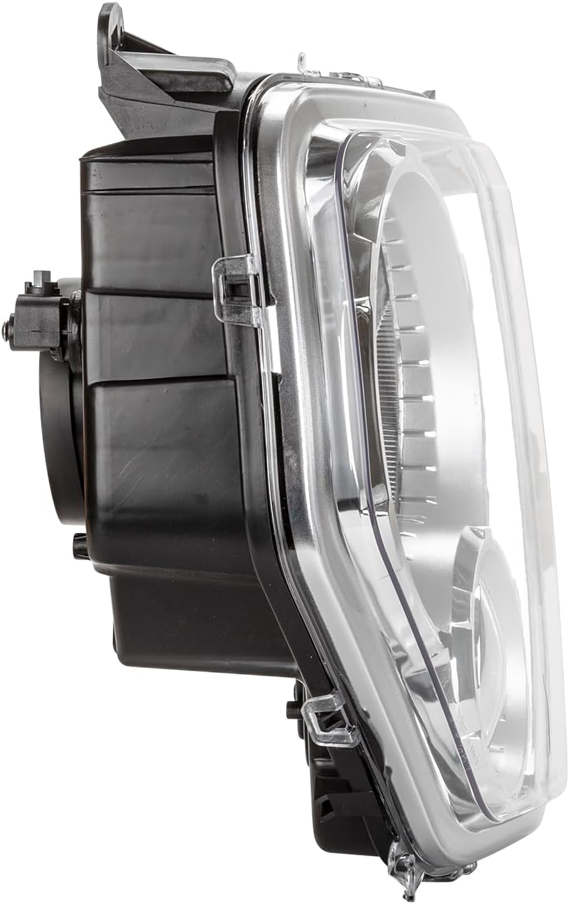 Replacement For Jeep Liberty 2008-2012 w/o Black Bazel, w/o Fog Lamps Halogen Headlight Assembly w/ Bulb, Right / Passenger Side DOT/SAE Compliant, Partlinks: CH2503221 / Oem: 57010170AE