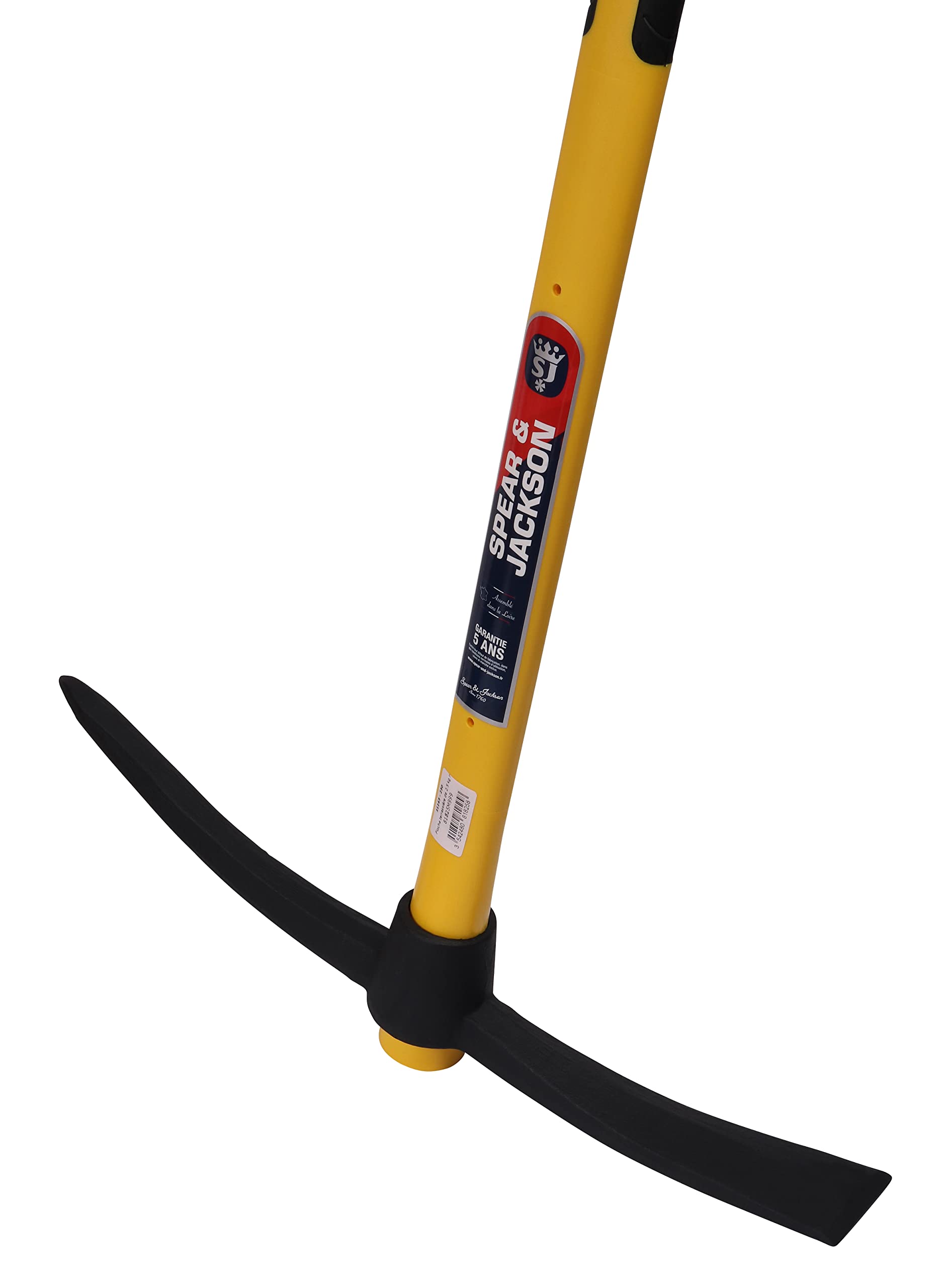 Spear & Jackson 81825 Pioche avec Manche trimatière 2,5 kg
