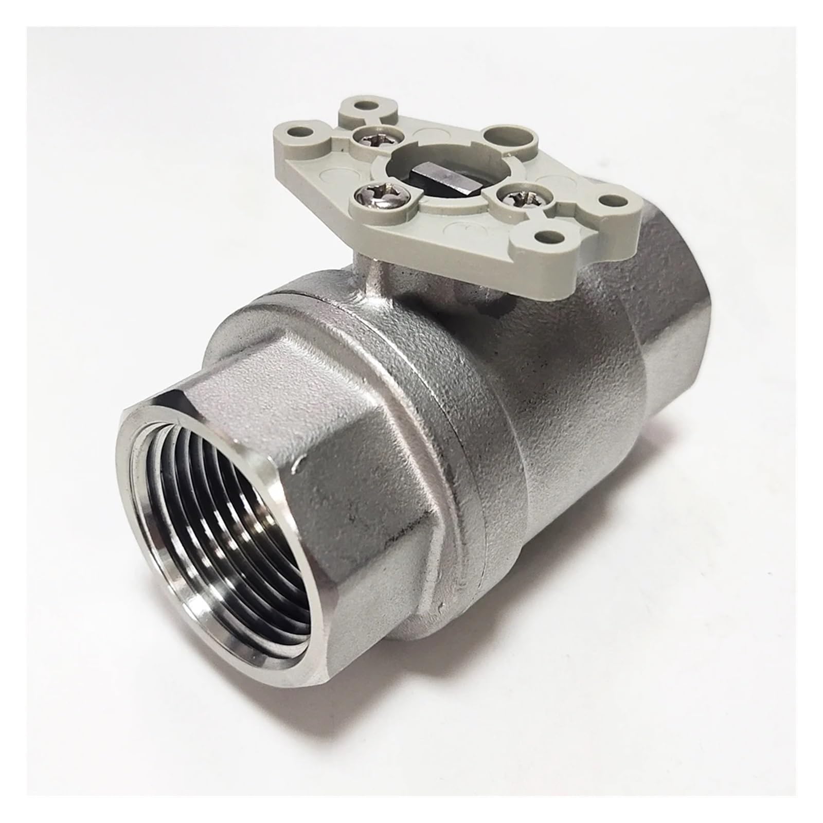 DN25 Full Port Szie Stainless Steel Valve Body with B/S/P Thread or NPT 1" SS304 for Electric Drive(NPT)
