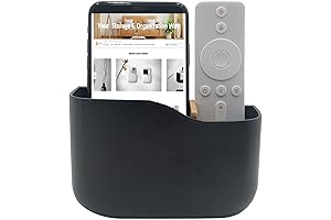 SUNFICON Remote Caddy for Wall, Universal TV Remote Wall Mount Organizer Box