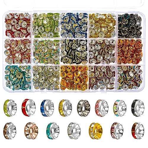 50 Pz 6/8/10mm Perline Di Cristallo Quadrate - Foto 4