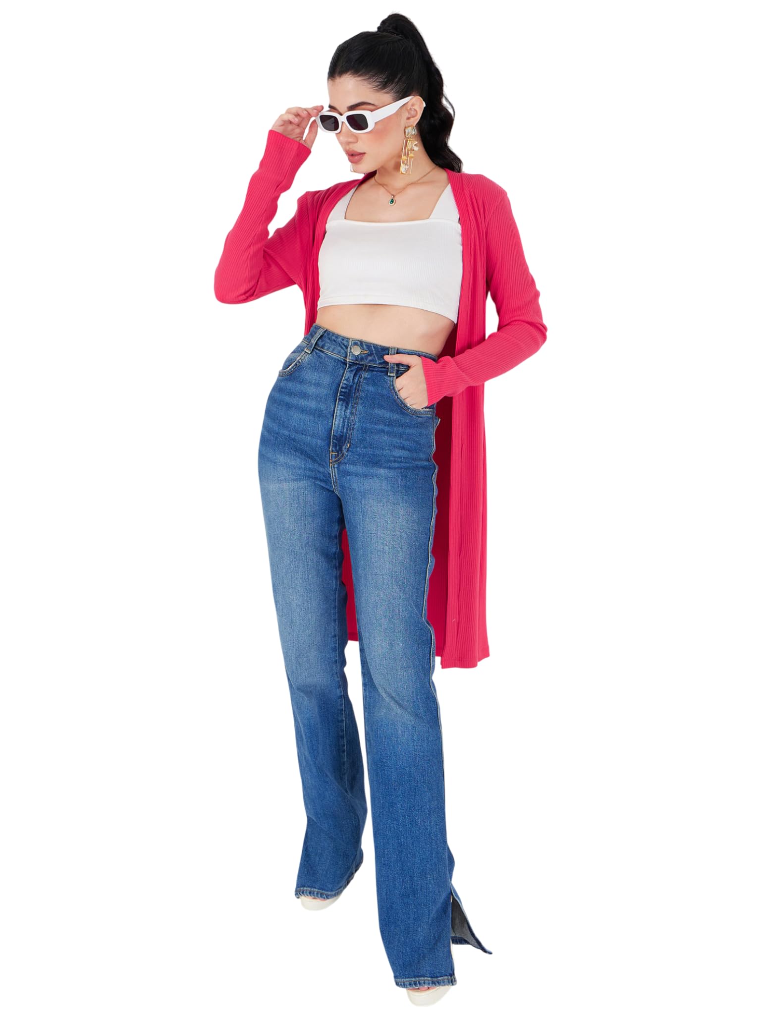 sassafras Women's Rib Shrug-picture-16