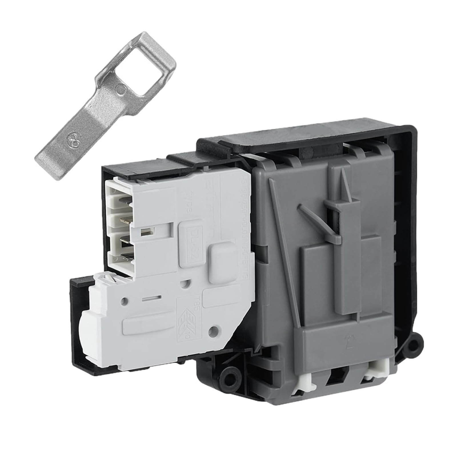 Elnwnnkc ABS Washing Machine Door EBF61315802 Matching Plate MFG63099101 for Washers ABS Washing Machine Door Secure