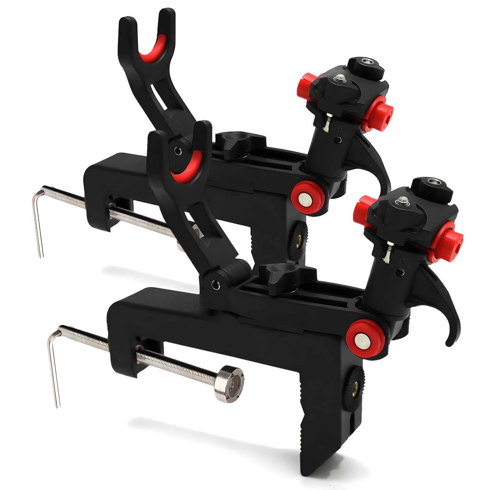 THMINS Rod Holders for Fishing Boat, Large Clamp Fishing Rod Holder, Innovative Design, One-Touch Rod Lifting, Perfect Fishing Gear, Fishing Gifts for Men