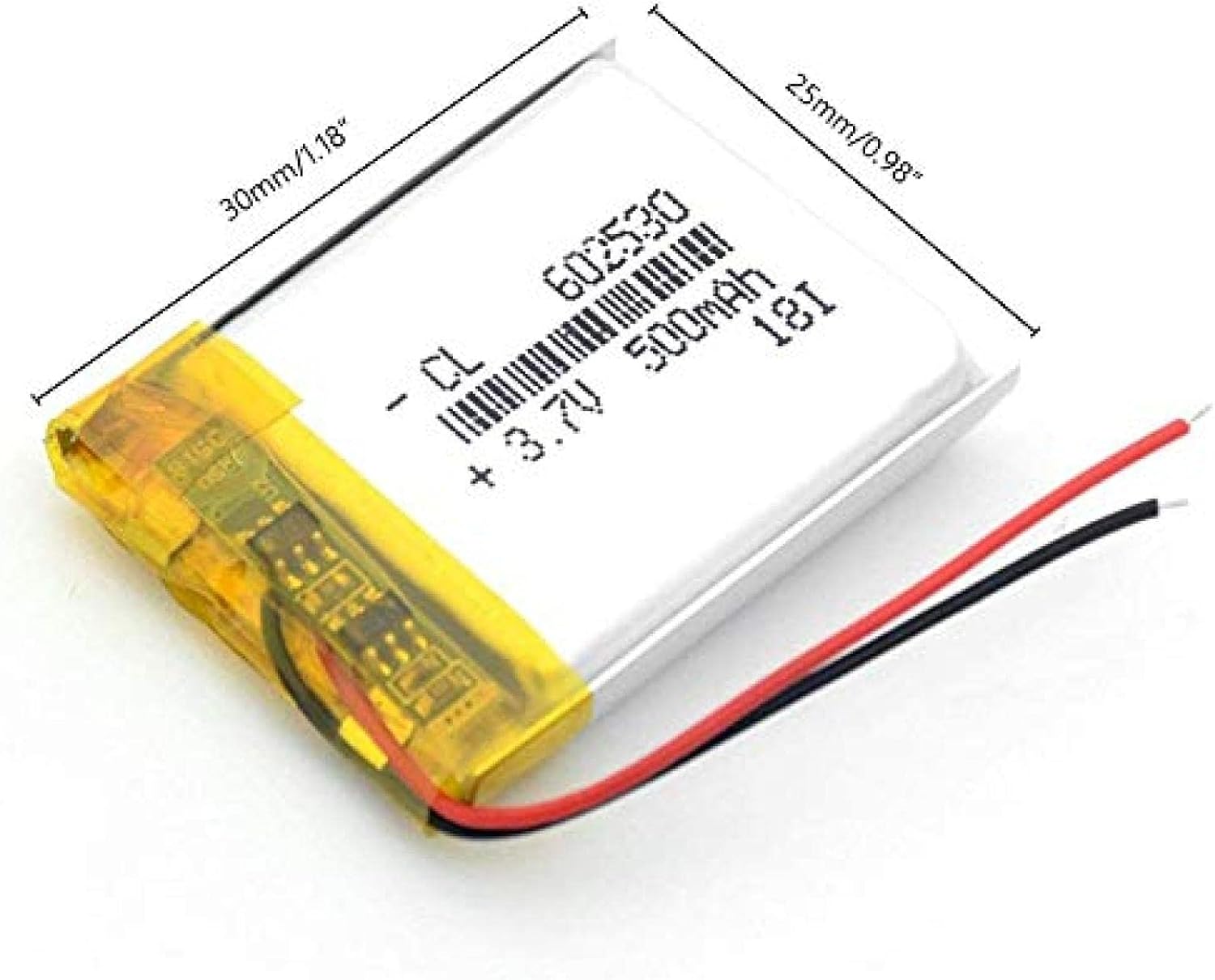 3.7V800MahポリマーDイオン電池603040Li充電式Lipoリチウム電池（PCB保護付き）、カスタムプラグを利用可能,4部