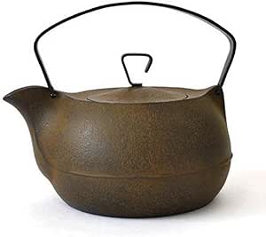 壱鋳堂　キャストアイアンケトル　茶　１．２Ｌ【南部鉄器　鉄瓶】【グッドデザイン賞受賞】