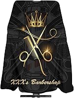 Vista 1 de Capa de peluquero personalizada, Capa de salón para corte de pelo personalizada para hombres