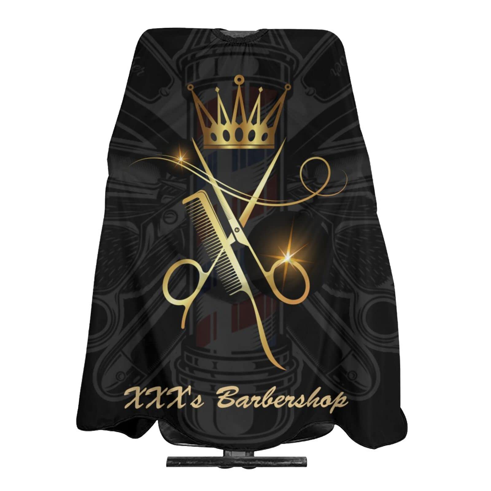 Custom Barber Cape, Personalized Haircut Salon Cape for Men