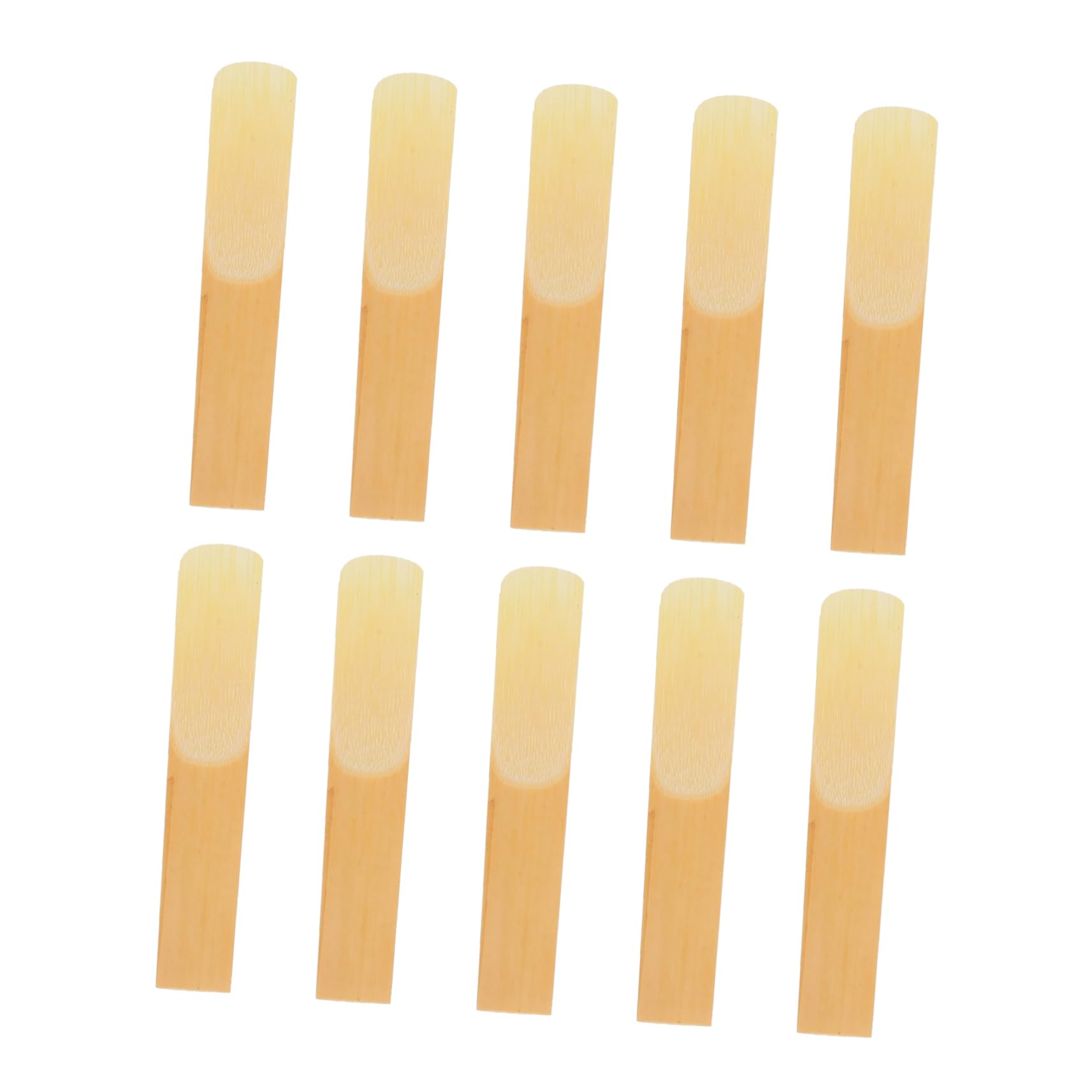 BESTonZON 50 Uds Clarinete Punta Más Delgada Clarinete Herramienta Accesorios Para Instrumentos Instrumento Tradicional Cañas De Saxofón Tradicional Cañas De Viento Cañas De Saxofón Natural