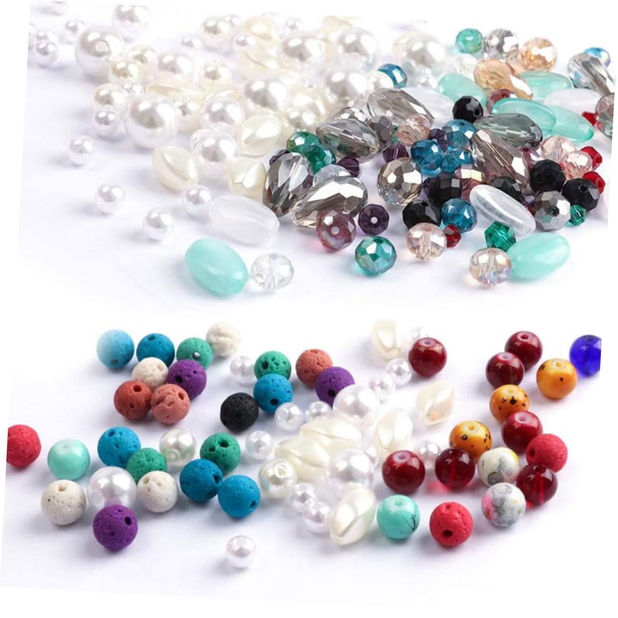 1960 pezzi Accessori fai da te Materiale Perline sciolte Kit di perline Braccialetti 'amicizia con perline Collana di gioielli Perline Braccialetti con perline Bracciale 'amicizia Perline Boho Beads