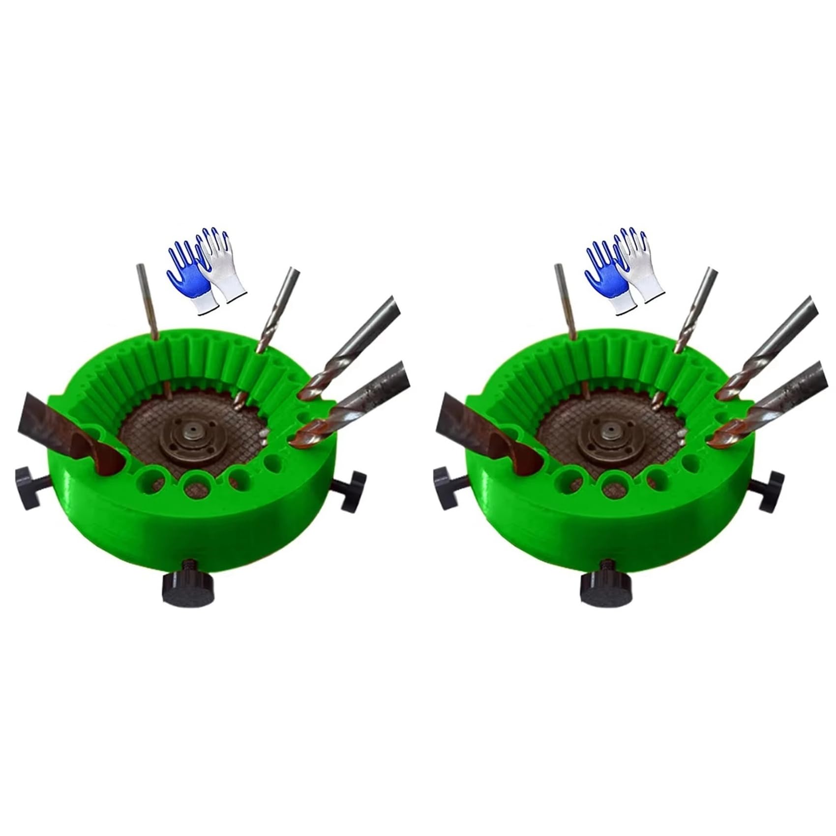 Ctrlzs 2X Multifunction Drill Tool Drill Bit Sharpener Polishing Grinder Power Drill Bit Sharpener Grinding Part Angle Grinder